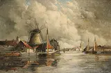 Hermanus Koekkoek the Younger, Haarlem, oil on canvas