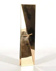 Charles Daudelin, Q 80 #VI/X, 1980, bronze sculpture
