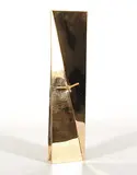 Charles Daudelin, Q 80 #VI/X, 1980, bronze sculpture