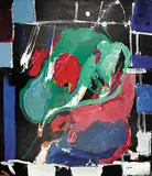 William Ronald, Buckwheat Bogie, 1994, acrylic on canvas