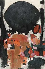 Bruce William O'Neil, Untitled - San Miguel Abstract, 1965, acrylic on hard board