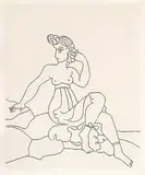 André Derain, Le Satyricon, 1934, etching on paper