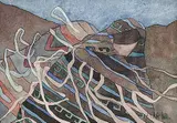 Irene Klar, Women of the Wind, 1981, watercolour on paper