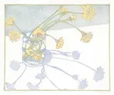 Kathryn A. Pryce, Mutchosin Monday #1/20, 1998, colour wood block on paper