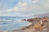 Frederic Marlett Bell-Smith, Untitled - Breaking Waves