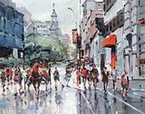Serge Brunoni, Montreal, Rue Notre Dame