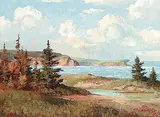 Duncan MacKinnon Crockford, Cliffside Trail nr. Cavendish Beach, P.E.I.