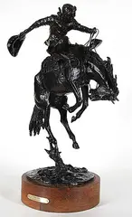 Steve Hoar, High Ridin #15/20, 1978, bronze sculpture