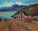 Louise Lecor Kirouac, Evasion, Charlevoix