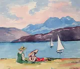 Mildred Valley Thornton, Untitled - Afternoon at the Beach