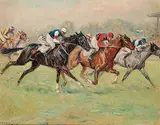 Carl Franz Bauer, Untitled - Finish Line In Sight