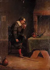 Hamilton Jay, Untitled - Stolen Pleasures, 1897, oil on canvas