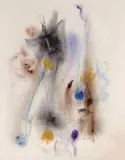 William J.B. Newcombe, Fair Day, 1961, watercolour on paper