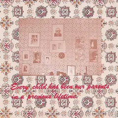 Every Child Has Been Our Parents in a Previous Lifetime #189/200 by G. Levine, 1986, colour lithograph on paper, sold Apr 2004