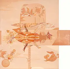 Esther Warkov, Man from the Ritz III, 1975, oil on canvas