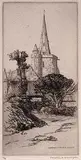 Caroline Armington, La Fleche de l'Eglise de la Clarte #17/75