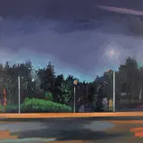 W. Daniel Bagan, A Common Nocturne #8, 1990, oil on canvas
