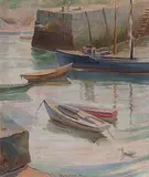 Julia Tilley Crawford, Morning Calm, Rockport, Mass., 1938, oil on canvas