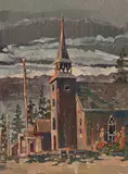 Robert Genn, Village Above Lillooet B.C.