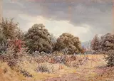 Legh Mulhall Kilpin, Untitled - Summer Rains, 1904, watercolour on paper