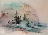 Janet Mitchell, Misty Morning