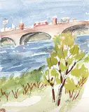 Janet Mitchell, Untitled - Centre Street Bridge
