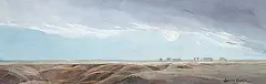 Judith Nickol, Untitled - Prairie Landscape, 1999, watercolour on paper