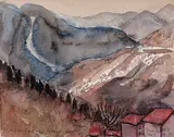 Jori Smith, St. Martin, 1980, watercolour on paper