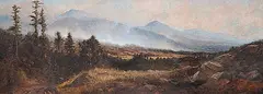 Arthur W. Cox, Untitled - Broad Mountain Valley, 1896, oil on canvas