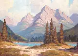 Roland Gissing, Mount Selkirk and Vermillion River