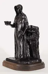 Alfred Laliberté, Le vaisseau de cailler ... du sucre du pays #E.A.II/IV, bronze sculpture
