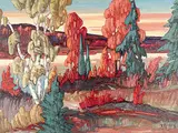 Gaston Rebry, Rouge d'automne