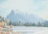 Margaret Shelton, Untitled - Mount Rundle
