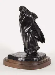 Marc-Aurèle de Foy Suzor-Coté, Caughnawaga Indian Woman #1/8, bronze sculpture