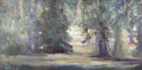 Claude Tremblay, Un moment important, oil on canvas