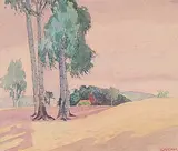 Henry Eric Bergman, Untitled - Manitoba Landscape