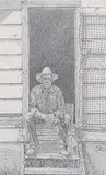 Patrick Douglass Cox, Untitled - Sitting on the Doorstep