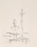 Alberto Giacometti, The Search [from a cancelled plate]