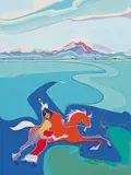 Alex Janvier, Carried Into the Sunset