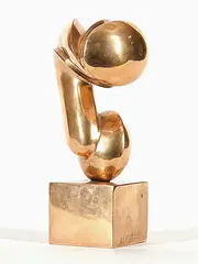 Medusan Dance #2/6 by Maryon Kantaroff, bronze sculpture, sold Nov 2003