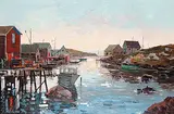 Geza Marich, Untitled - Fishing Village