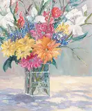 Francine Noreau, Spring Bouquet, oil on canvas