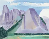David Pugh, Amethyst and Emerald Eve, acrylic on canvas