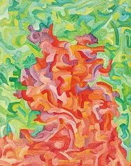 Michael Seaker, Dog, 1992, acrylic on canvas