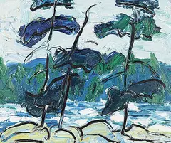 Mashel Alexander Teitelbaum, West Wind, 1978, oil on canvas