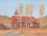John Davenall Turner, Sketch of Millarville Church