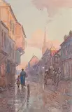 Frederic Marlett Bell-Smith, Street in Coventry