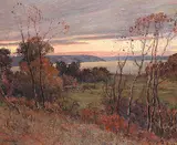 James Henderson, Close of Day, oil on canvas