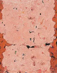 Fernand Toupin, Touches noires, 1963, oil on canvas
