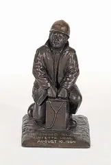Siegfried Rudolph Putcha, Opening Blast, 1984, bronze sculpture